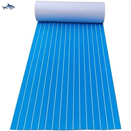 Plancher de bateau en vinyle Eva Faux Teck